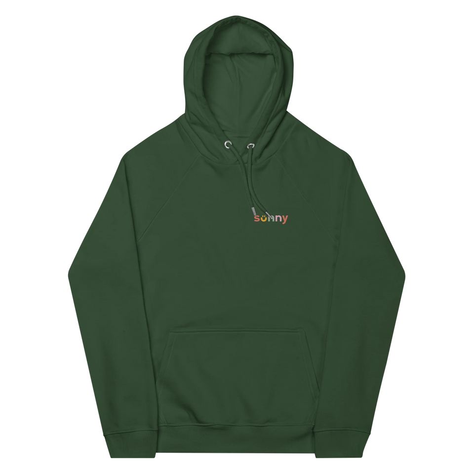 sunnyperiod green front hoddie