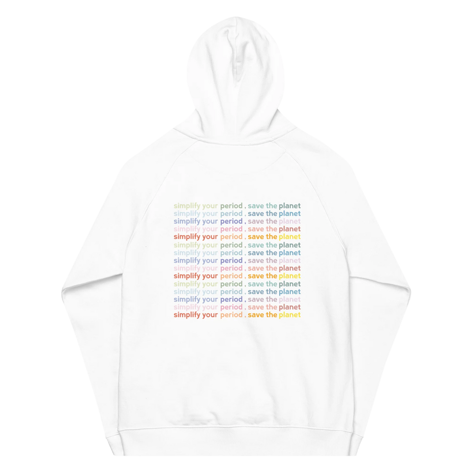 sunnyperiod white hoddie
