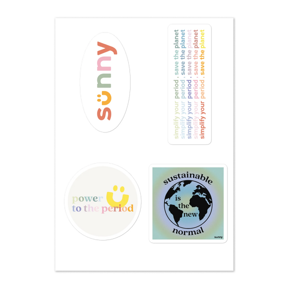 sunny stickers
