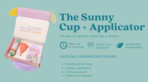 Sunny Cup + Applicator (Size 1)