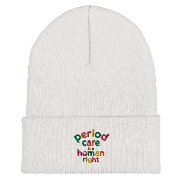 Period Care is a Human Right Beanie
